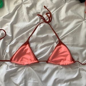 Aerie crocheted bikini top